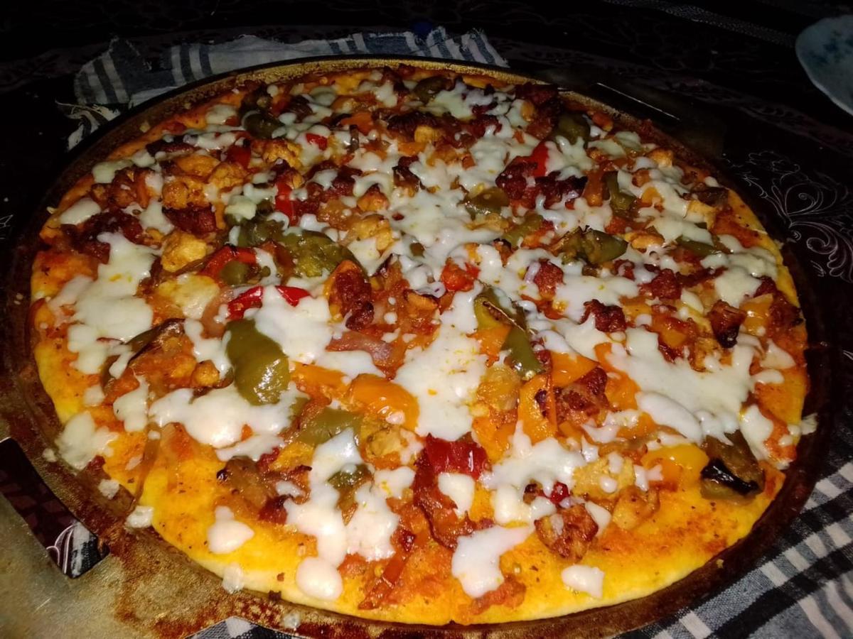 Riad Pizzeria Marhaba Akhendachou n'Ait Ouffi Exterior foto