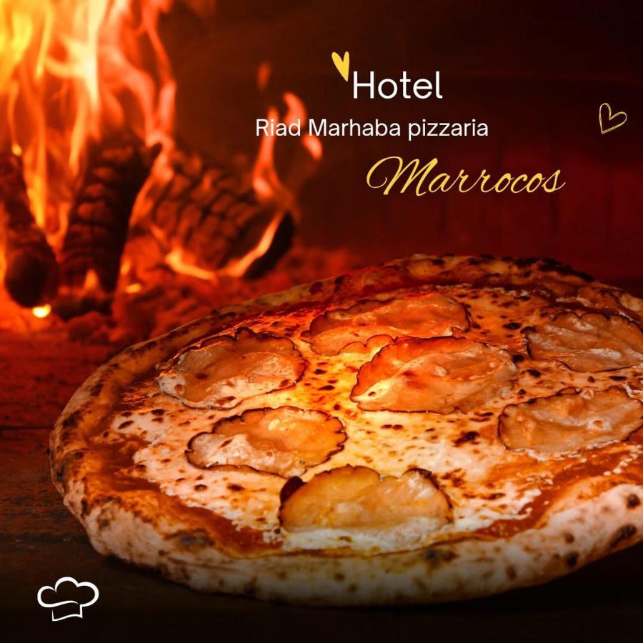 Riad Pizzeria Marhaba Akhendachou n'Ait Ouffi Exterior foto