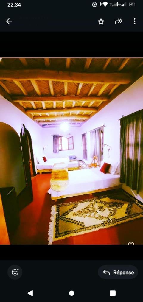 Riad Pizzeria Marhaba Akhendachou n'Ait Ouffi Exterior foto