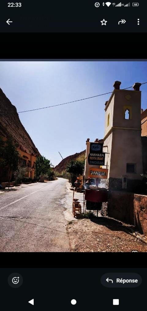 Riad Pizzeria Marhaba Akhendachou n'Ait Ouffi Exterior foto