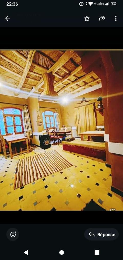 Riad Pizzeria Marhaba Akhendachou n'Ait Ouffi Exterior foto